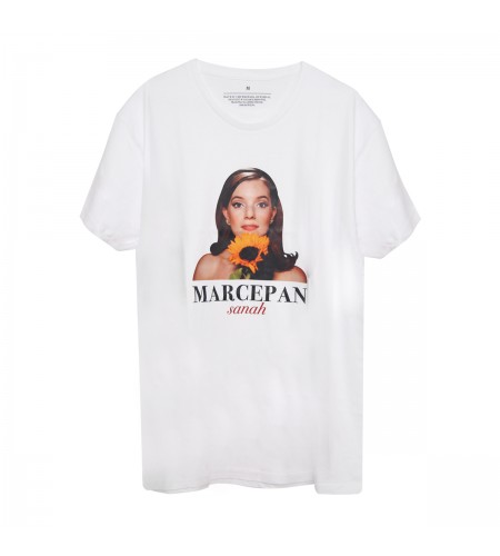 Koszulka  Marcepan unisex biała